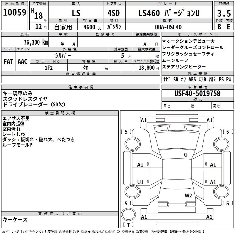 LEXUS LS460
