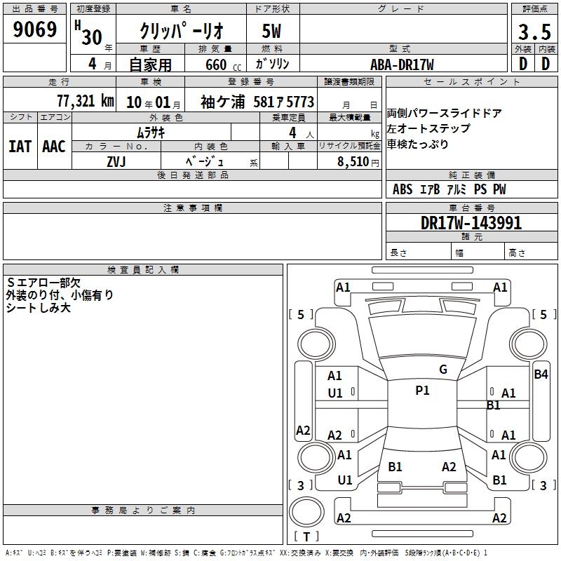 NISSAN NV100 CLIPPER