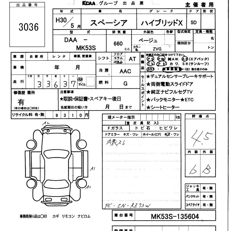 SUZUKI SPACIA