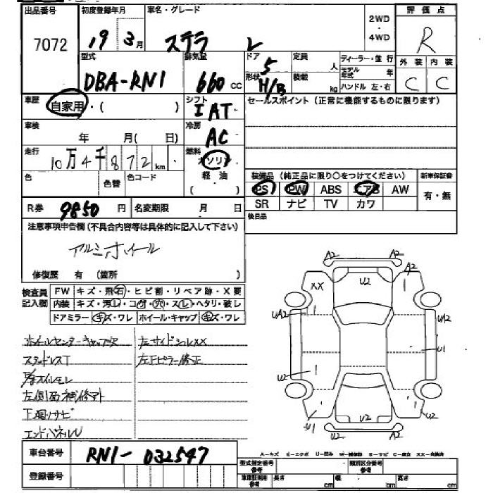 SUBARU STELLA