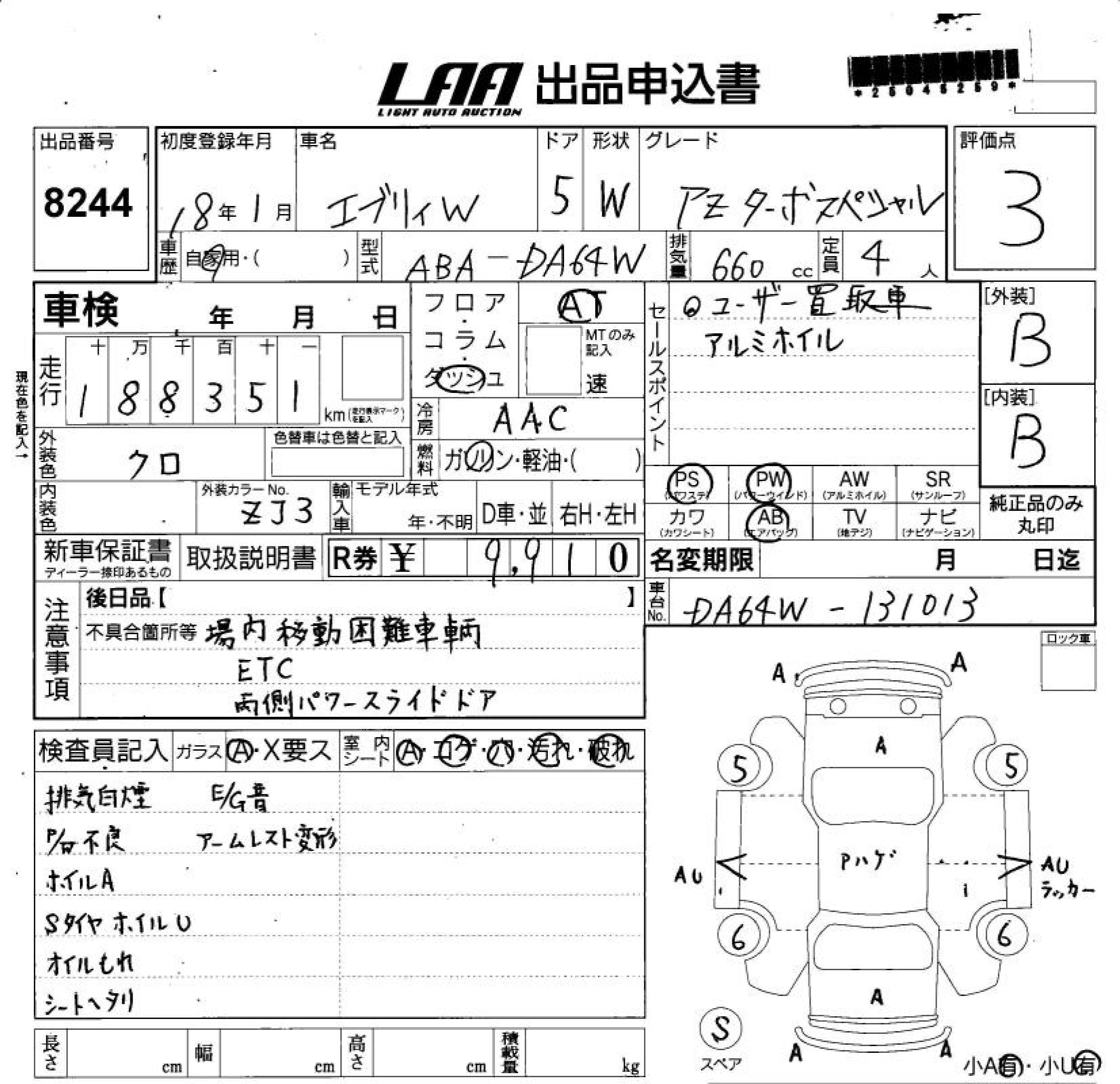 SUZUKI EVERY