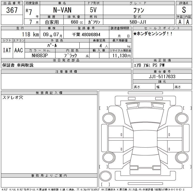 HONDA N-VAN