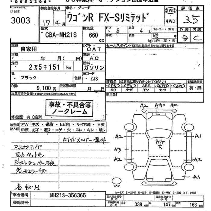 SUZUKI WAGON R