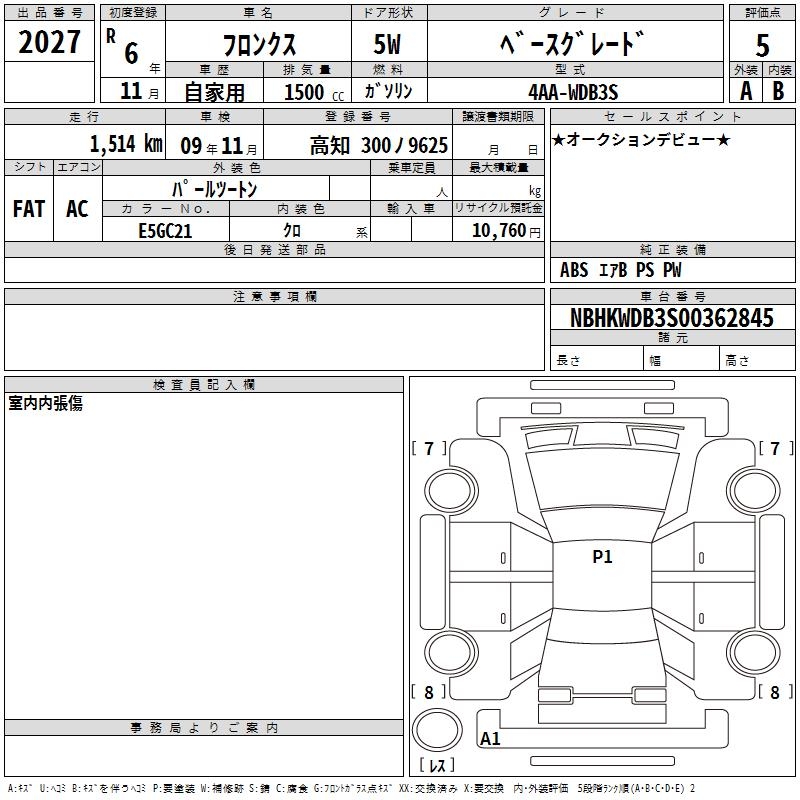 SUZUKI FRONX