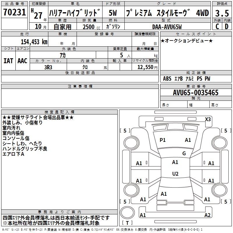 TOYOTA HARRIER