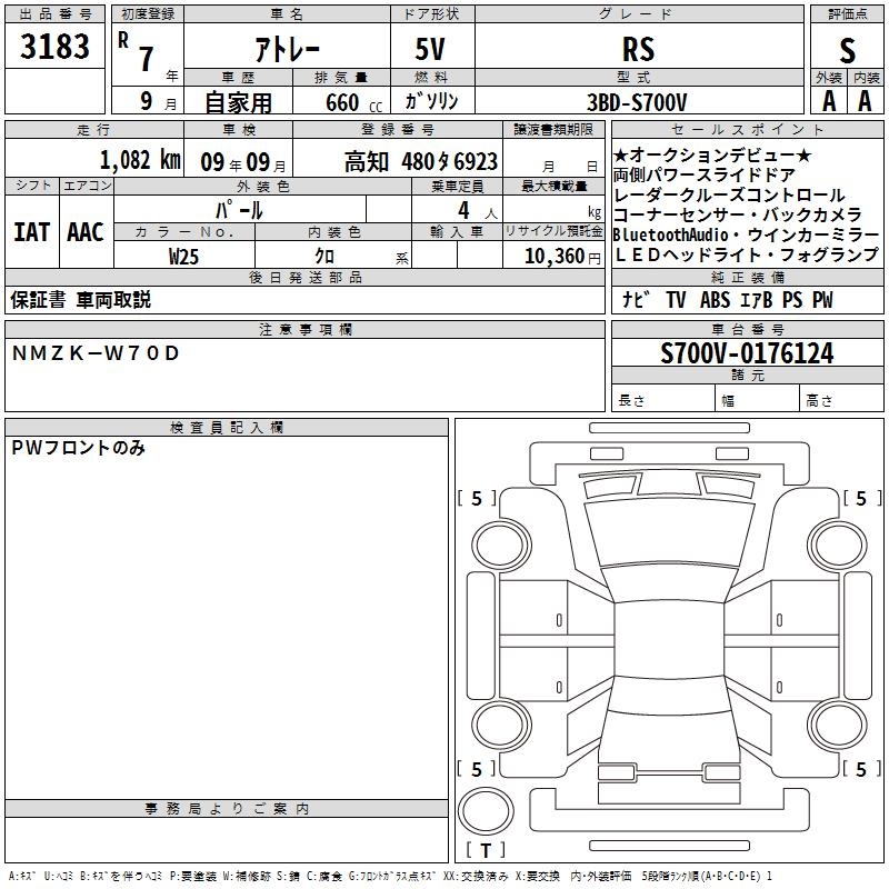 DAIHATSU ATRAI