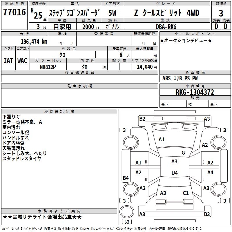 HONDA STEPWGN