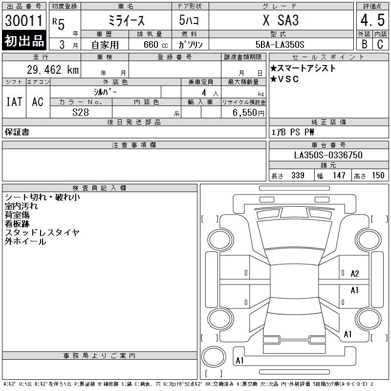 DAIHATSU MIRA E:S