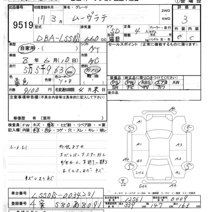 DAIHATSU MOVE LATTE