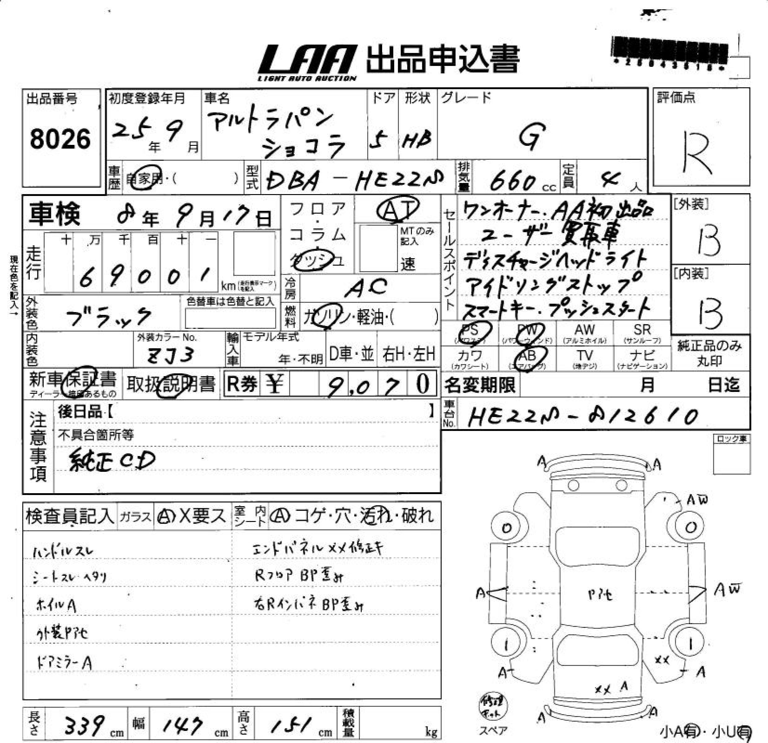 SUZUKI ALTO LAPIN