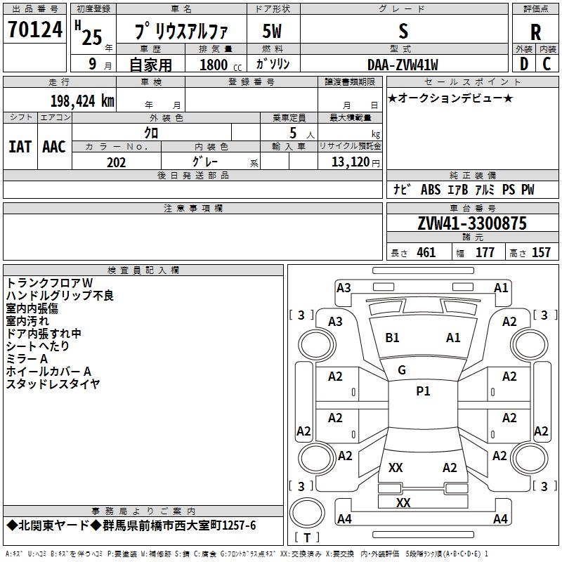 TOYOTA PRIUS ALPHA