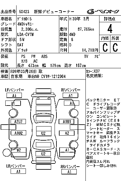 MITSUBISHI DELICA D:5
