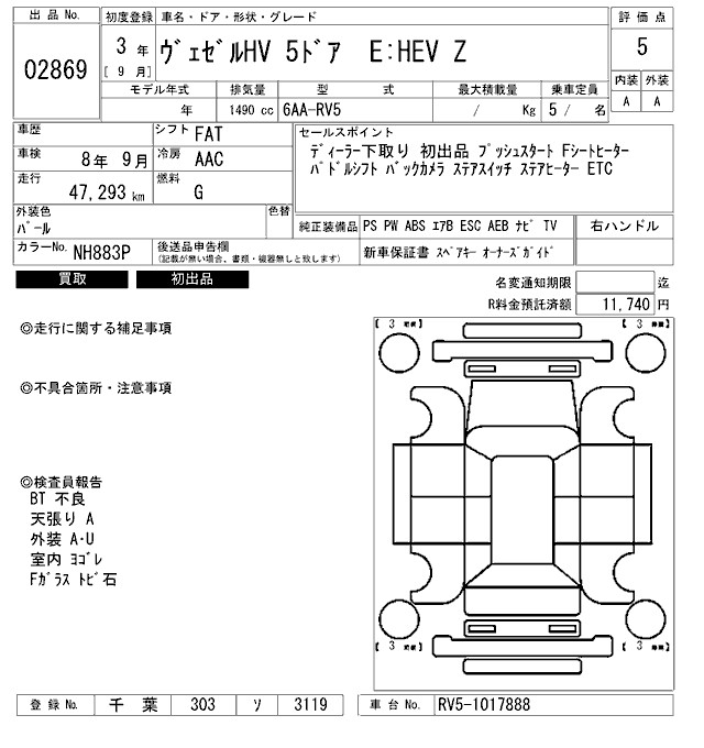 HONDA VEZEL