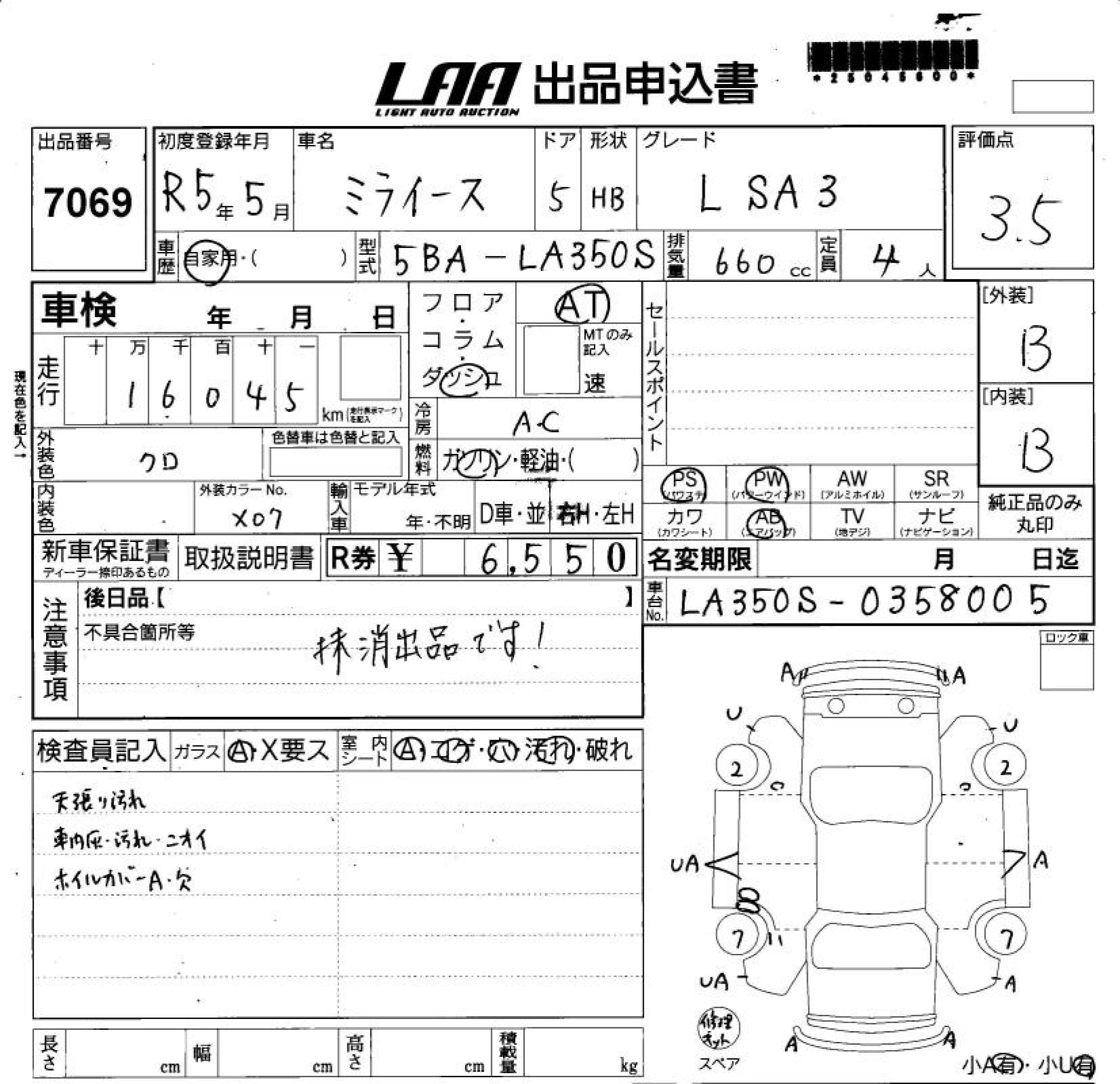 DAIHATSU MIRA E:S