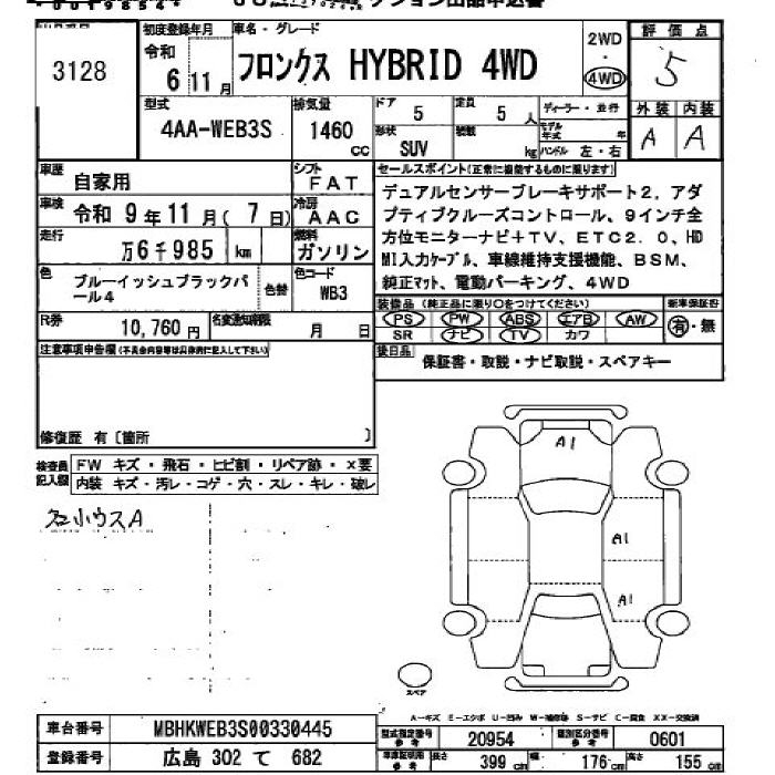 SUZUKI FRONX