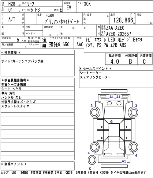 NISSAN LEAF