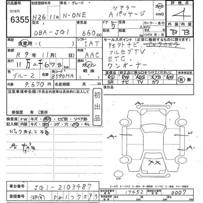 HONDA N-ONE