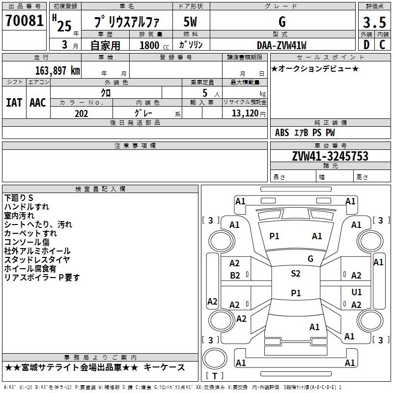 TOYOTA PRIUS ALPHA