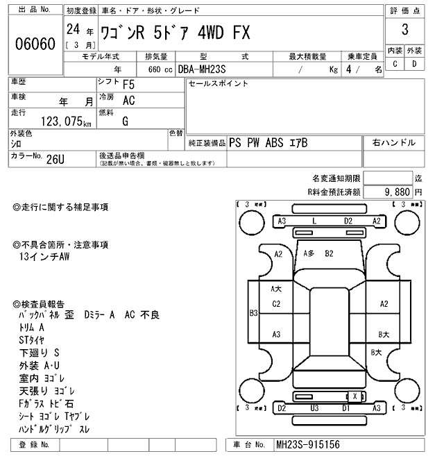 SUZUKI WAGON R