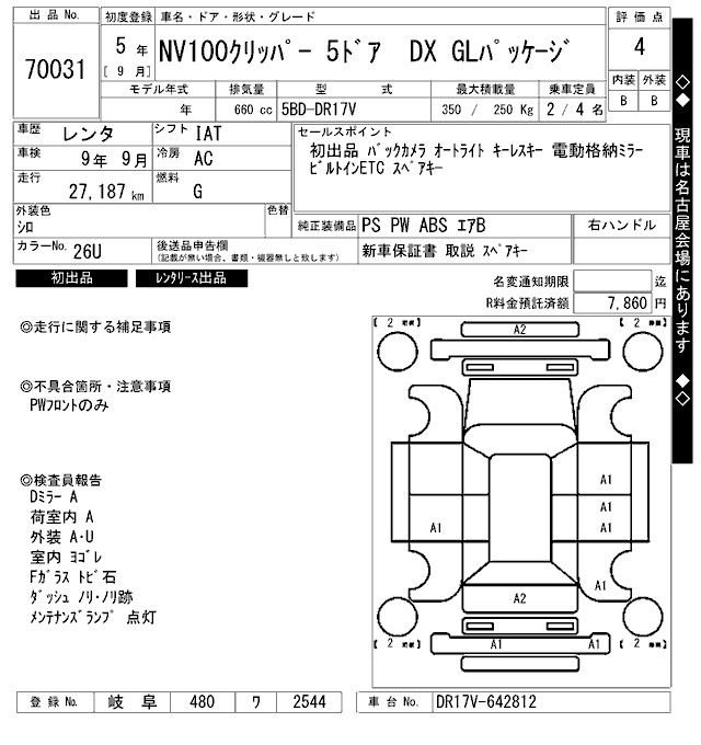 NISSAN NV100 CLIPPER