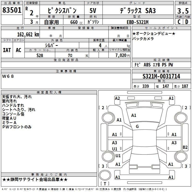 TOYOTA PIXIS VAN