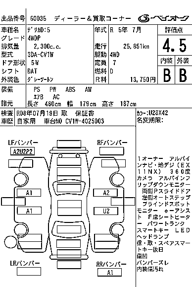 MITSUBISHI DELICA D:5