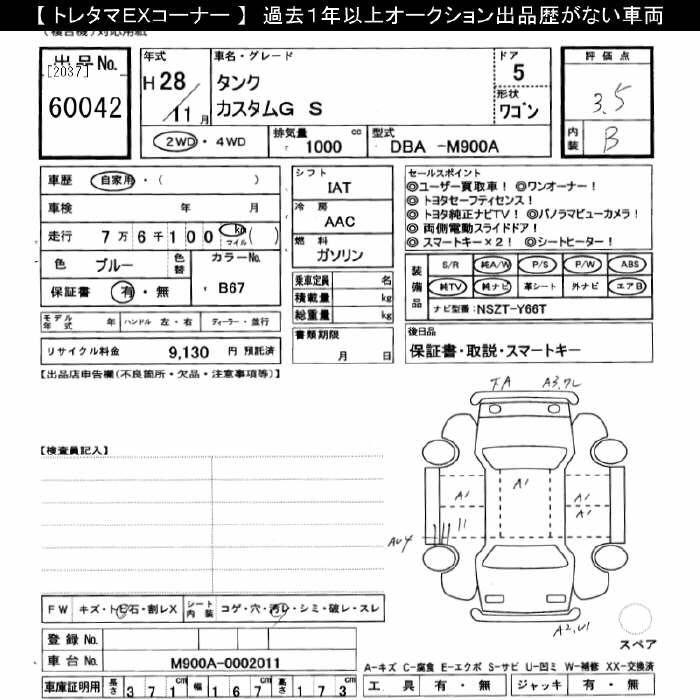 TOYOTA TANK