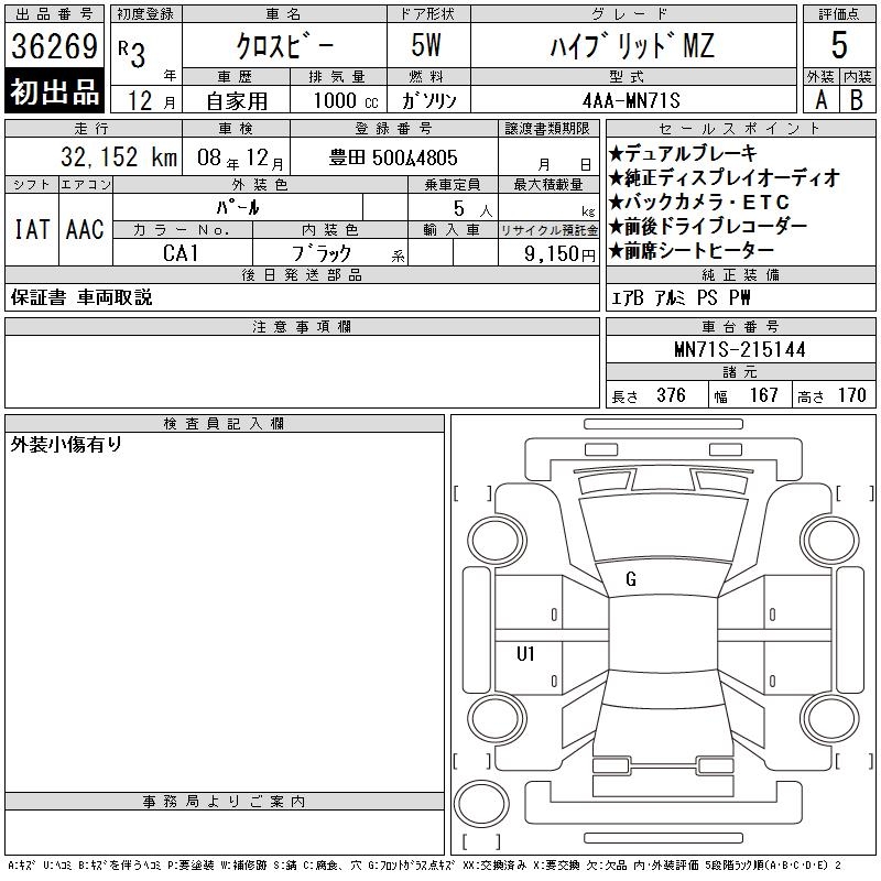 SUZUKI XBEE