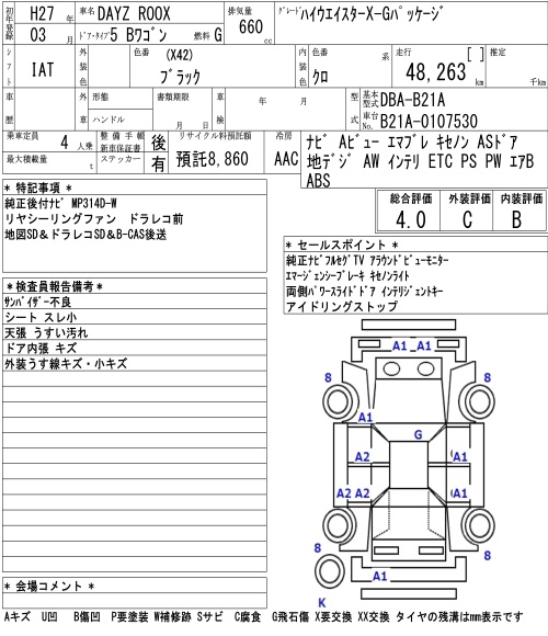 NISSAN DAYZ ROOX