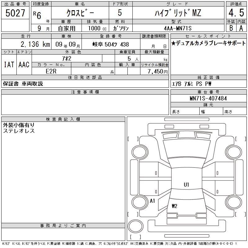 SUZUKI XBEE