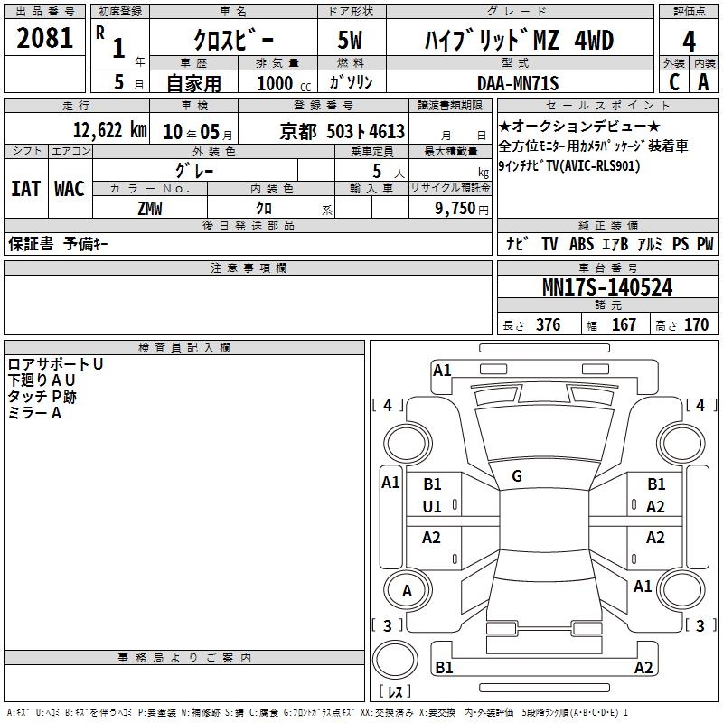 SUZUKI XBEE