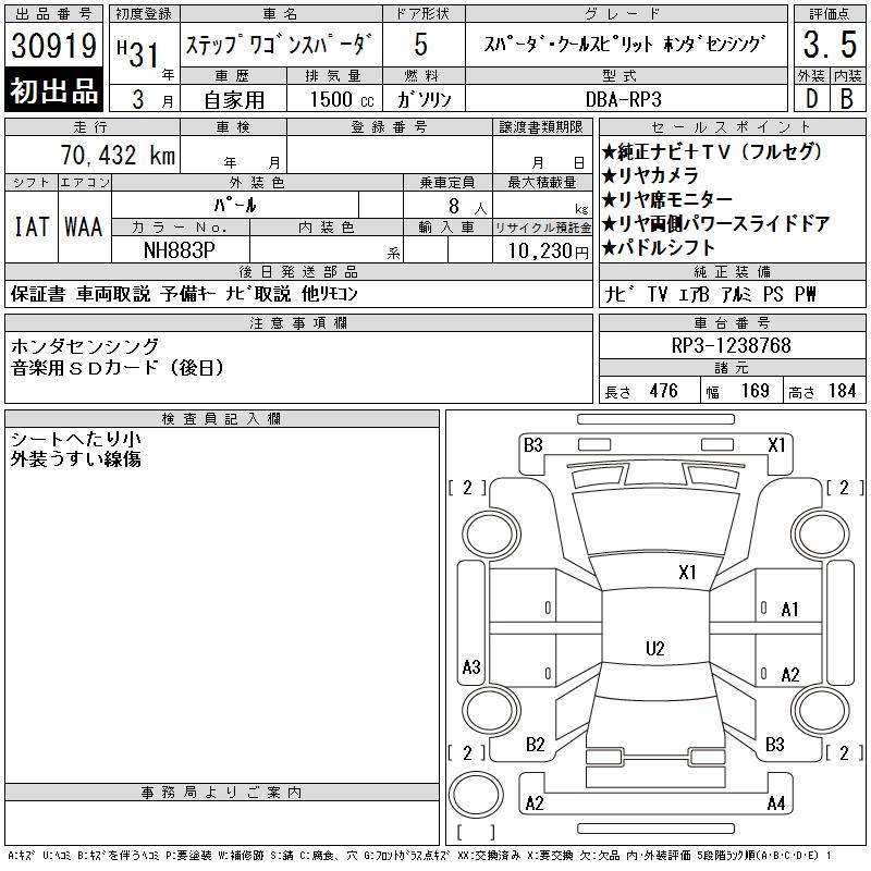 HONDA STEPWGN