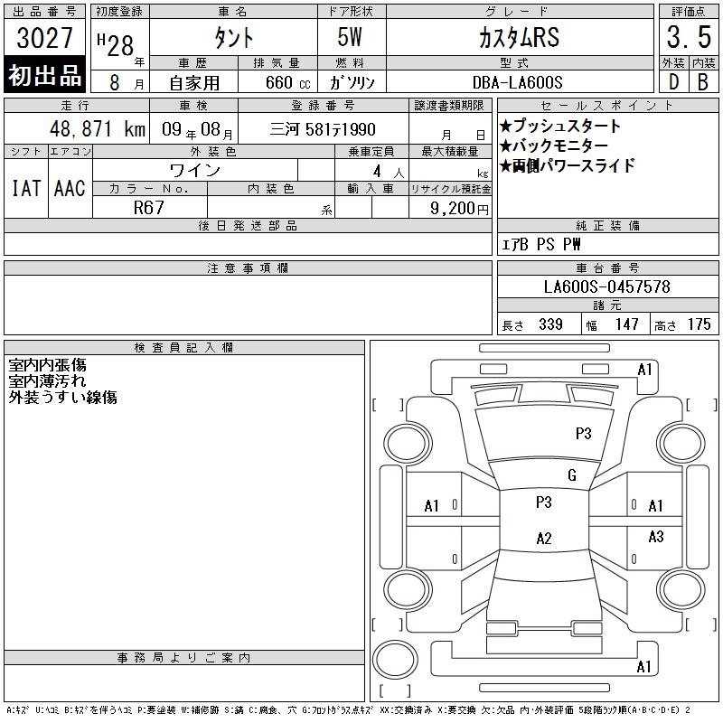 DAIHATSU TANTO