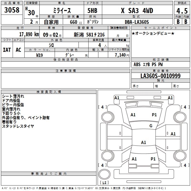 DAIHATSU MIRA E:S