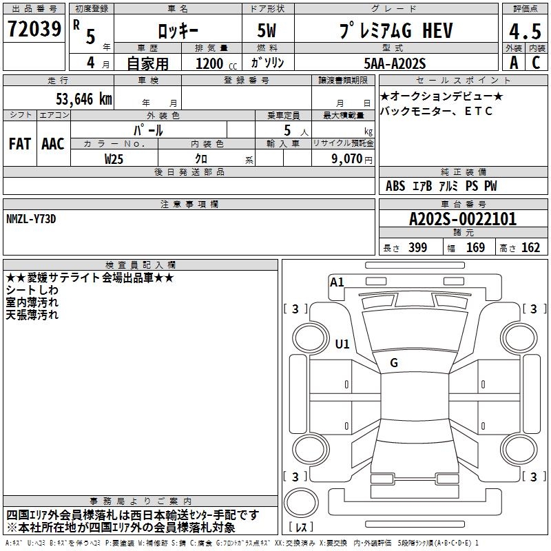 DAIHATSU ROCKY