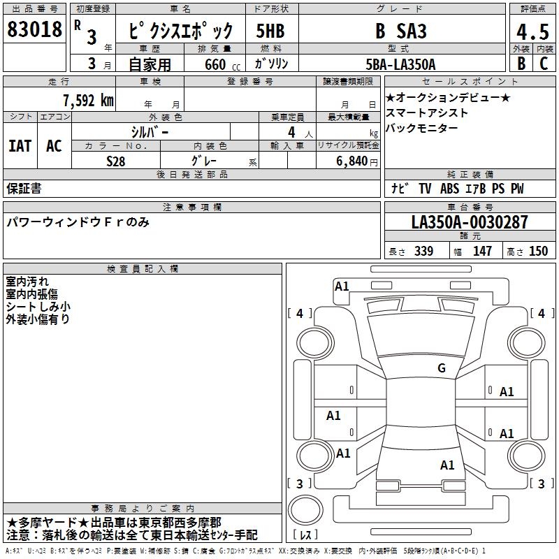 TOYOTA PIXIS EPOCH