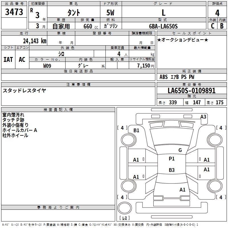 DAIHATSU TANTO