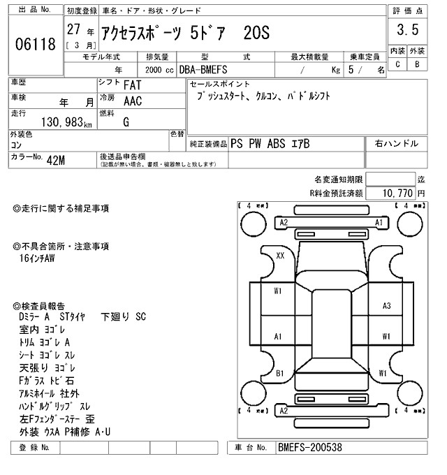MAZDA AXELA