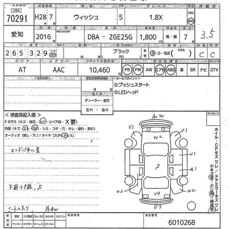 TOYOTA WISH