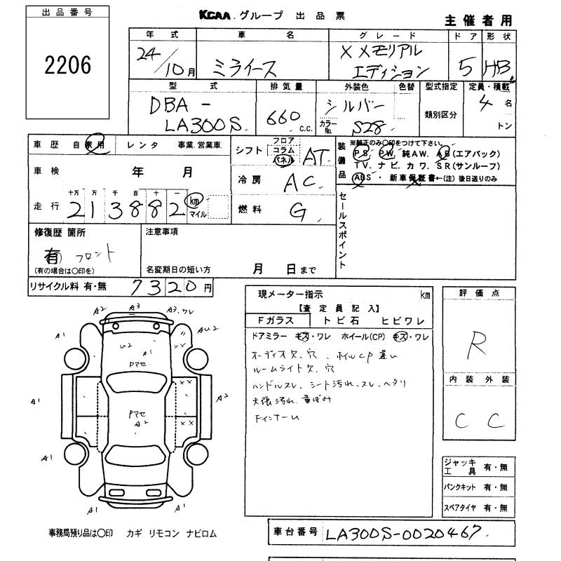 DAIHATSU MIRA E:S