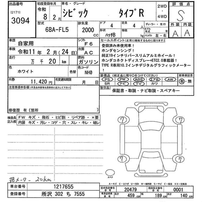 HONDA CIVIC TYPE R
