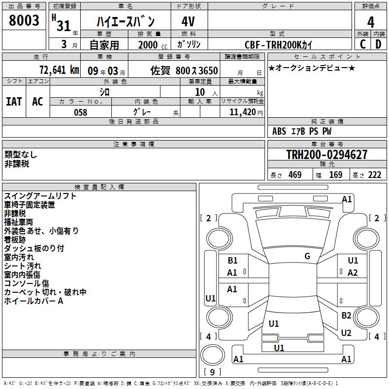 TOYOTA REGIUS ACE