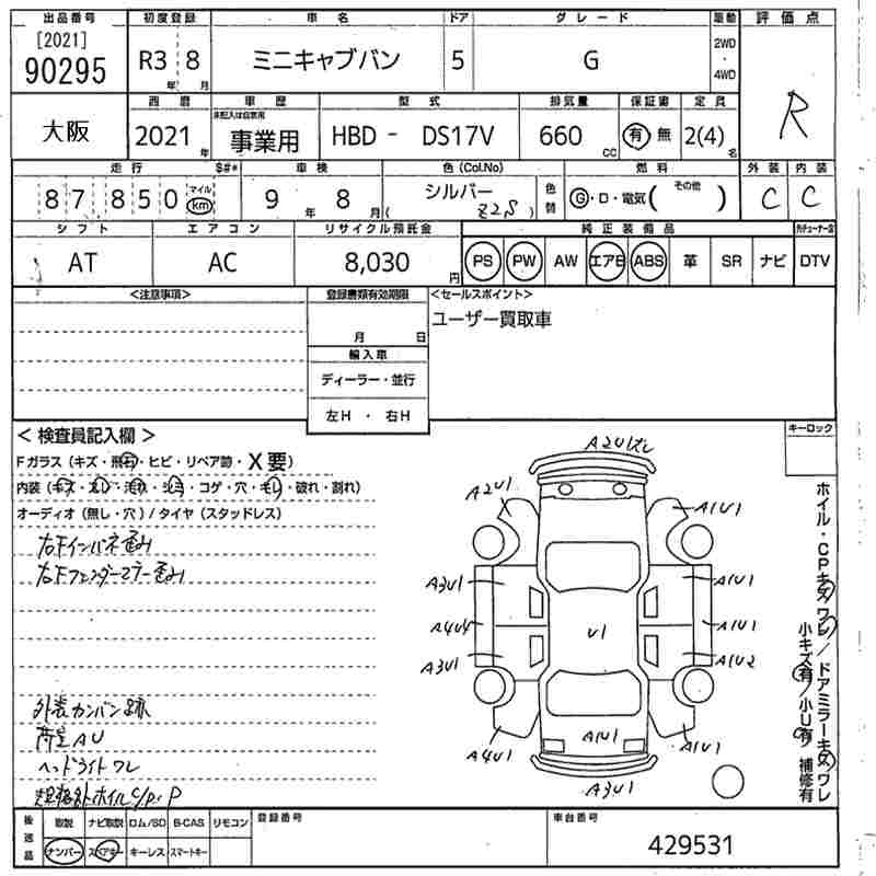 MITSUBISHI MINICAB