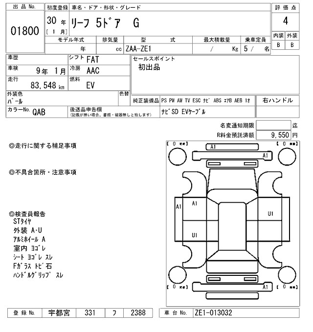 NISSAN LEAF