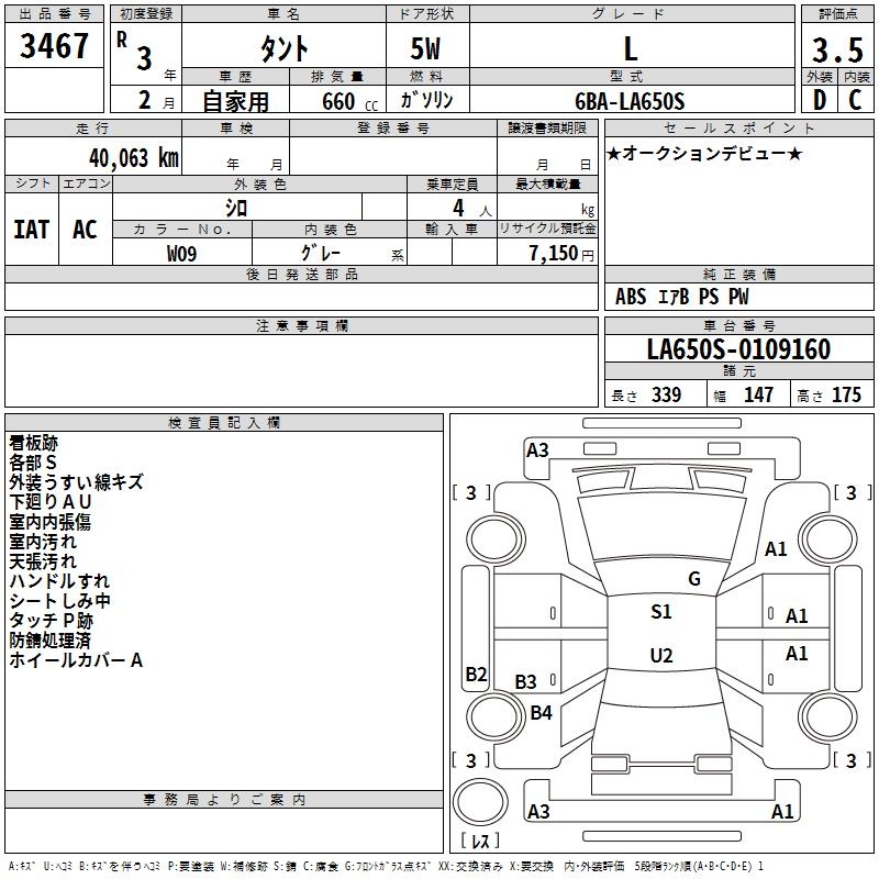 DAIHATSU TANTO