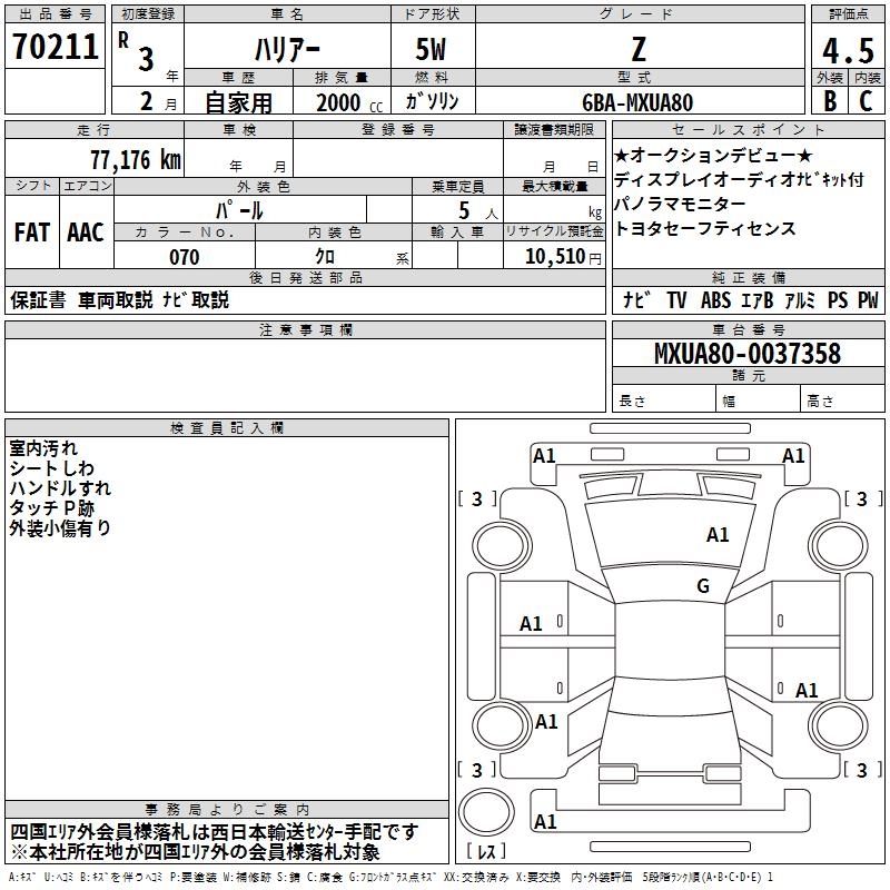 TOYOTA HARRIER