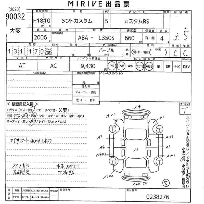 DAIHATSU TANTO