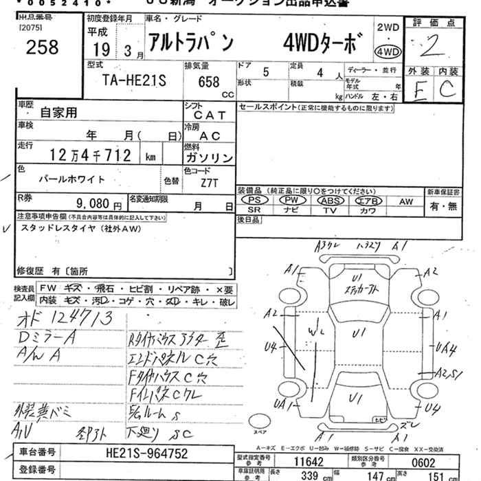 SUZUKI ALTO LAPIN