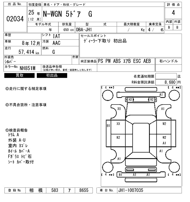 HONDA N-WGN