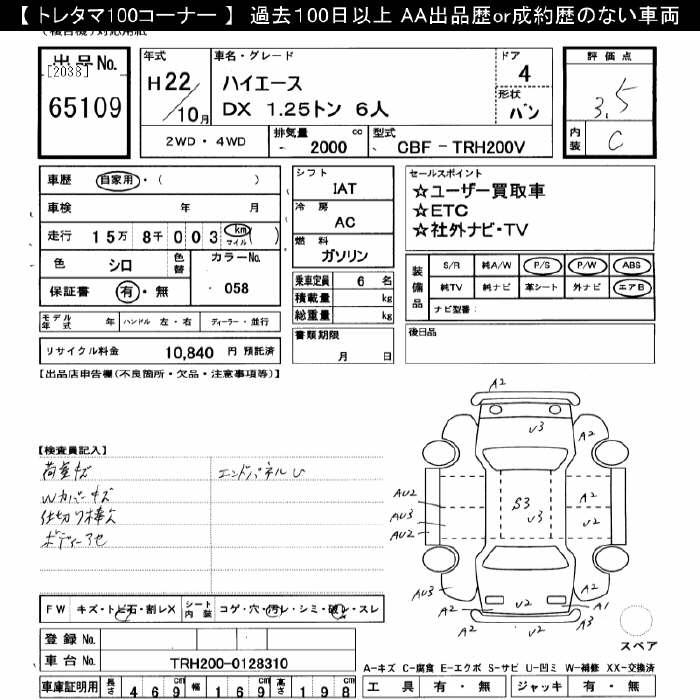 TOYOTA REGIUS ACE
